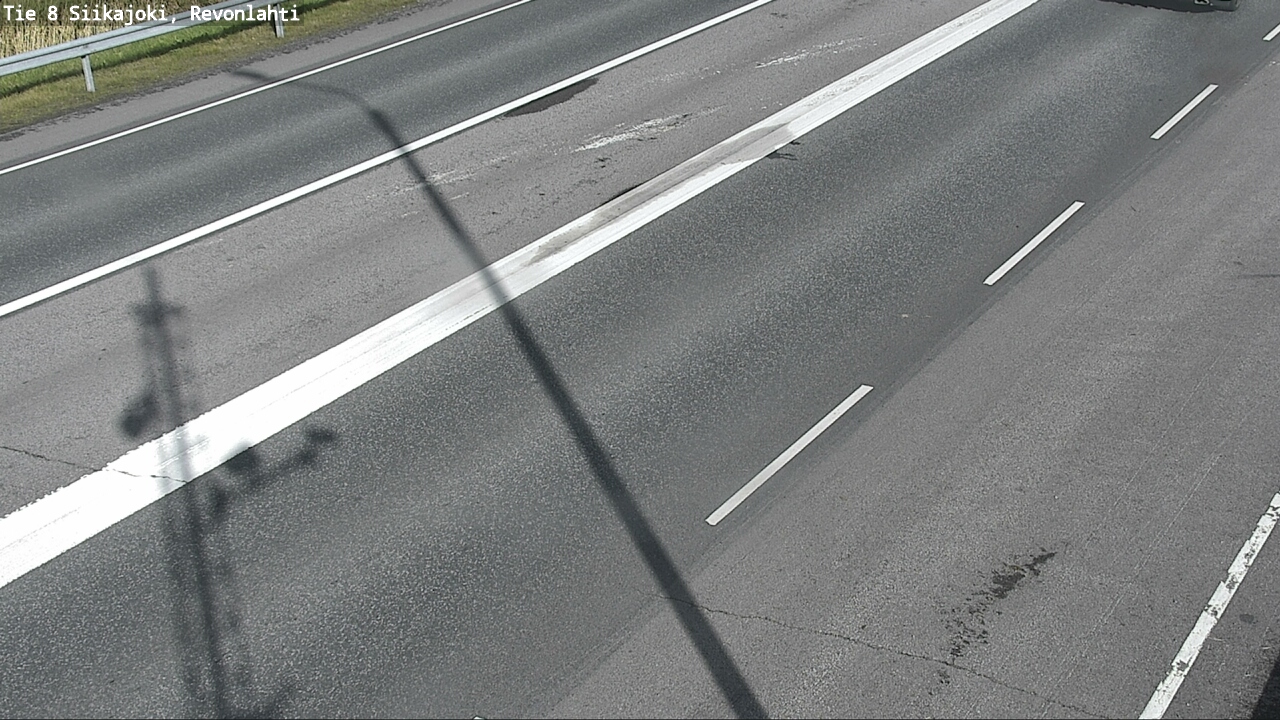 Weather Camera Image Road 8 Siikajoki, Revonlahti, Siikajoki, Pohjois-Pohjanmaa