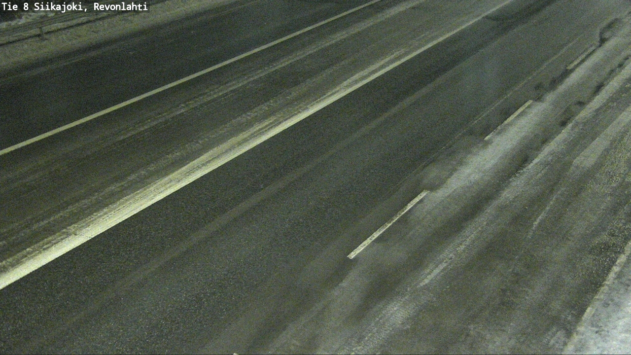 Weather Camera Image Road 8 Siikajoki, Revonlahti, Siikajoki, Pohjois-Pohjanmaa