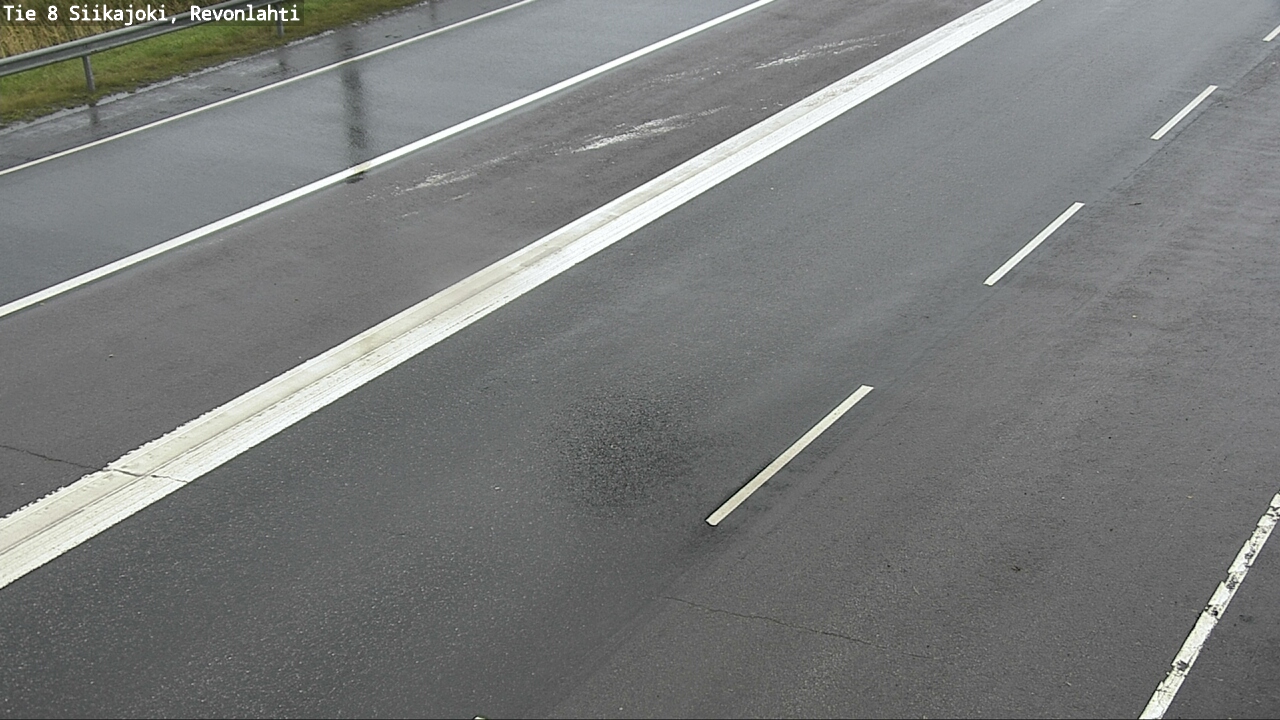 Weather Camera Image Road 8 Siikajoki, Revonlahti, Siikajoki, Pohjois-Pohjanmaa