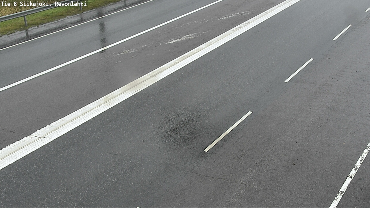 Weather Camera Image Road 8 Siikajoki, Revonlahti, Siikajoki, Pohjois-Pohjanmaa