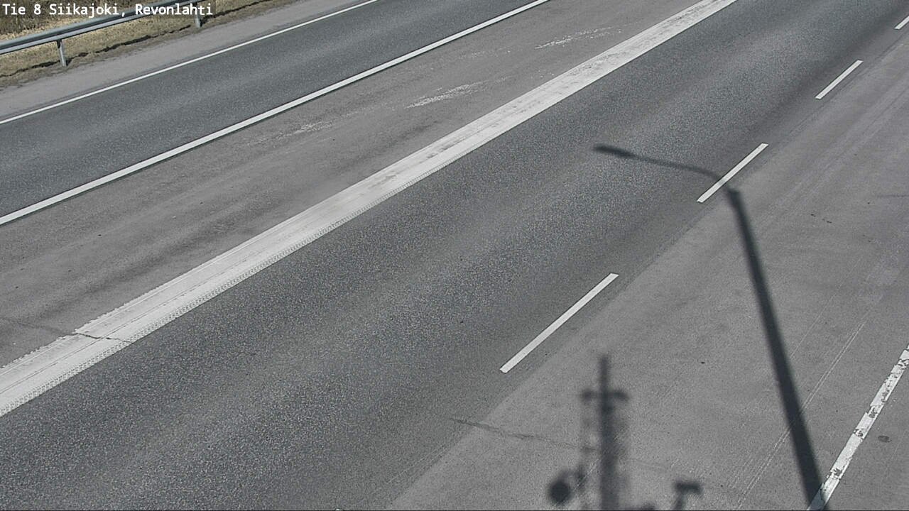 Weather Camera Image Väg 8 Siikajoki, Revolax, Siikajoki, Pohjois-Pohjanmaa