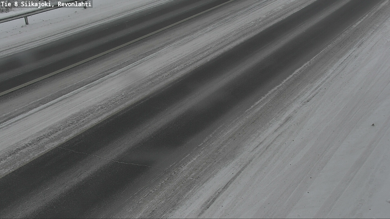 Weather Camera Image Road 8 Siikajoki, Revonlahti, Siikajoki, Pohjois-Pohjanmaa