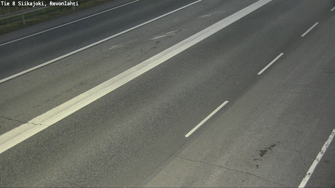 Weather Camera Image Road 8 Siikajoki, Revonlahti, Siikajoki, Pohjois-Pohjanmaa