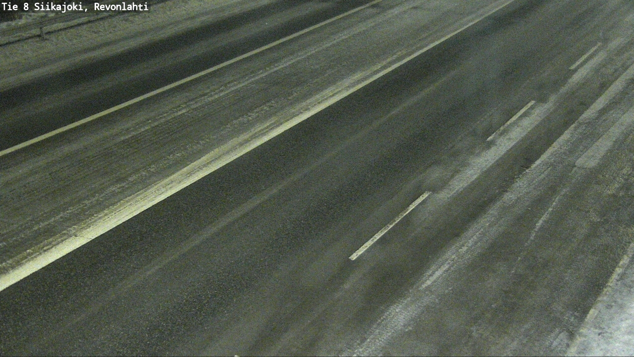 Weather Camera Image Road 8 Siikajoki, Revonlahti, Siikajoki, Pohjois-Pohjanmaa