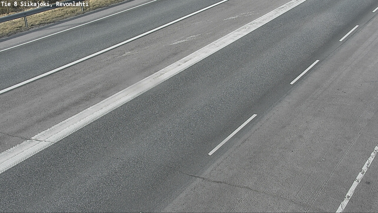 Weather Camera Image Väg 8 Siikajoki, Revolax, Siikajoki, Pohjois-Pohjanmaa