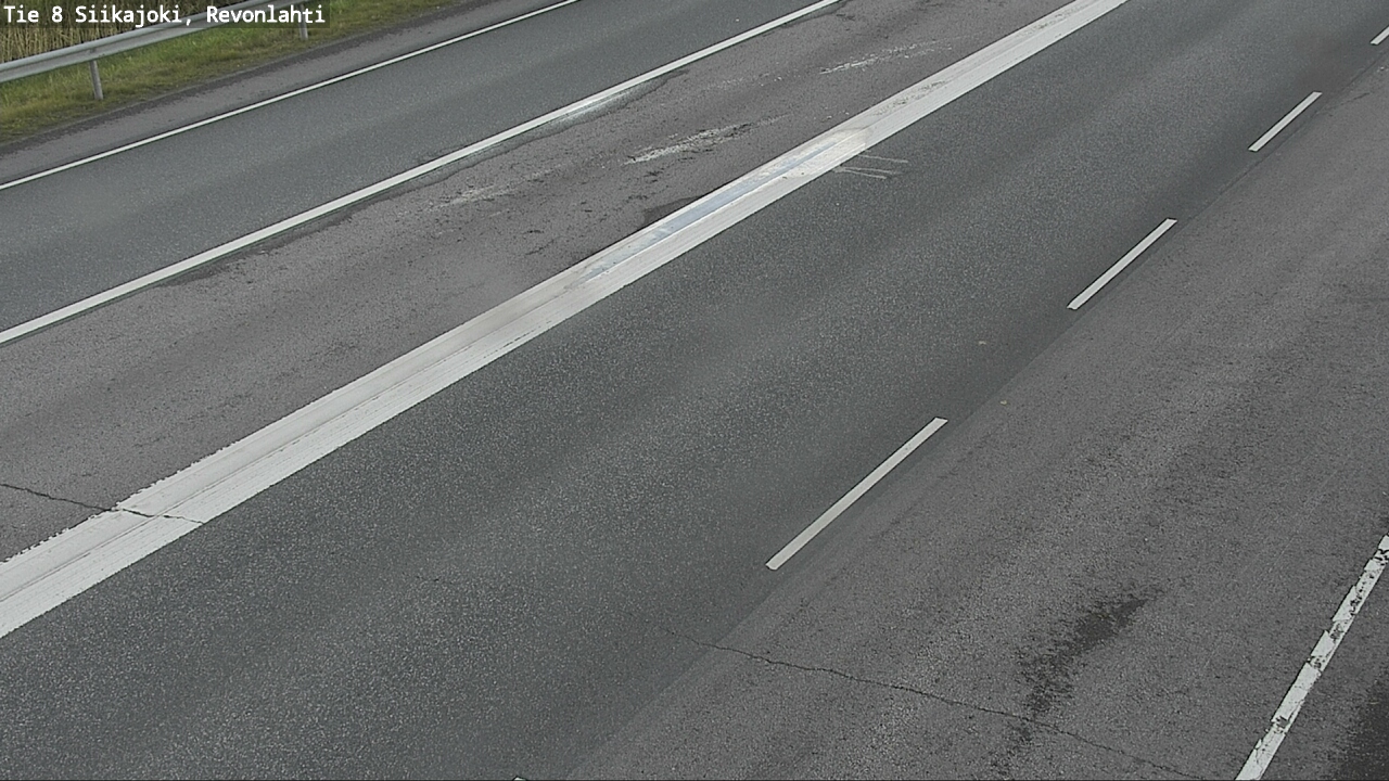 Weather Camera Image Road 8 Siikajoki, Revonlahti, Siikajoki, Pohjois-Pohjanmaa