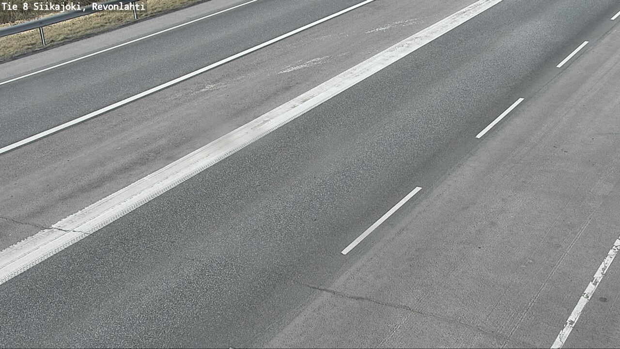 Weather Camera Image Väg 8 Siikajoki, Revolax, Siikajoki, Pohjois-Pohjanmaa