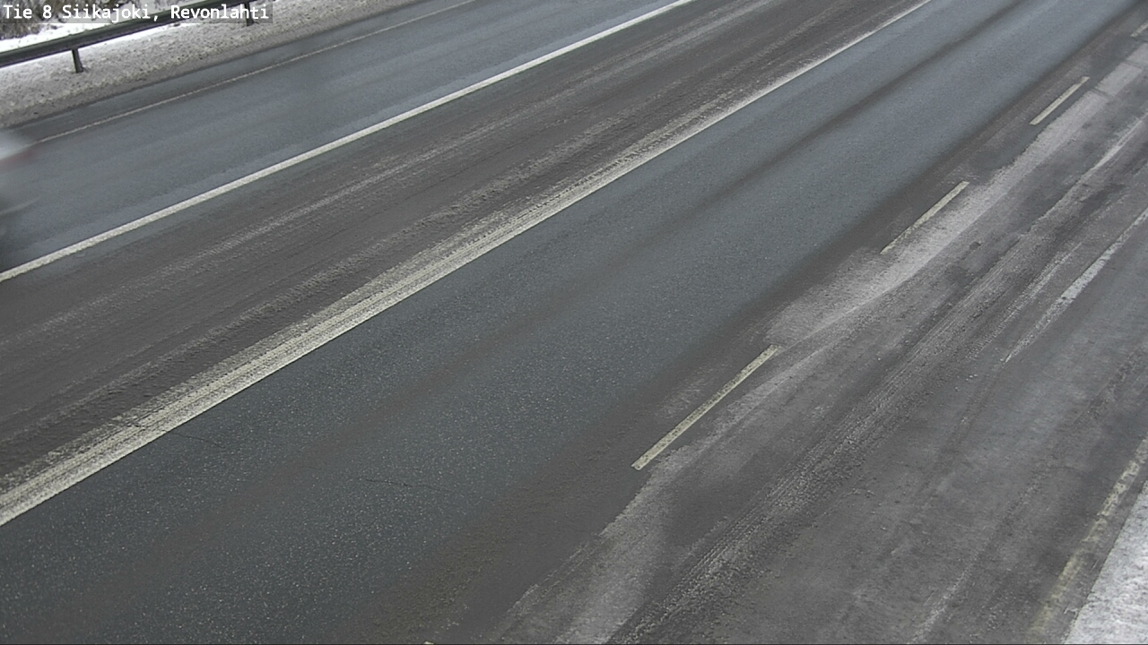 Weather Camera Image Road 8 Siikajoki, Revonlahti, Siikajoki, Pohjois-Pohjanmaa