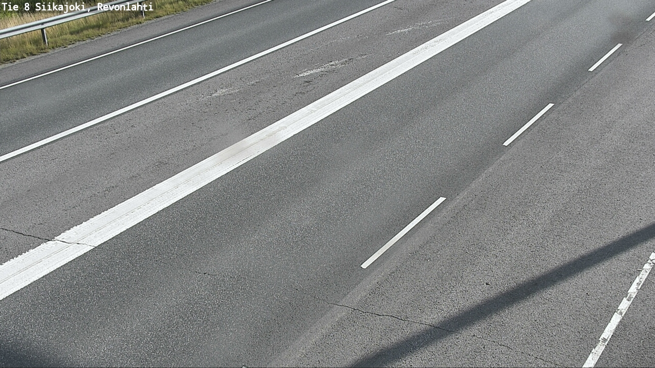 Weather Camera Image Road 8 Siikajoki, Revonlahti, Siikajoki, Pohjois-Pohjanmaa