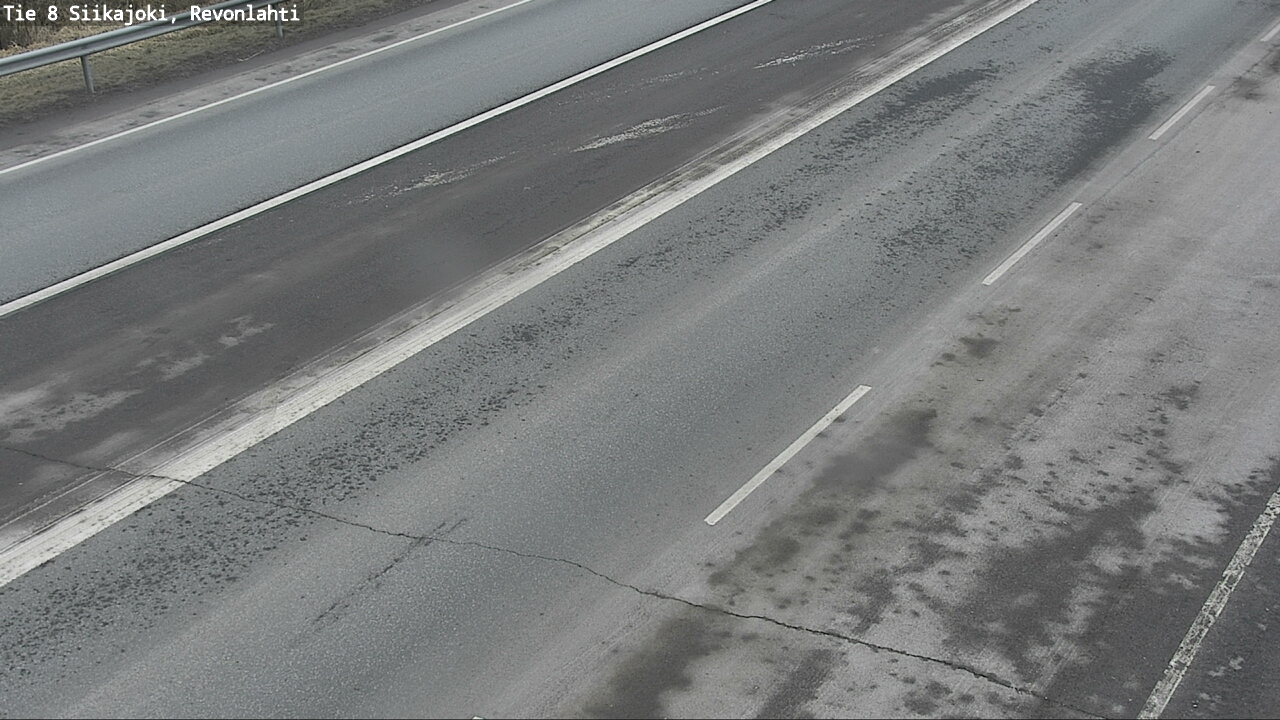 Weather Camera Image Väg 8 Siikajoki, Revolax, Siikajoki, Pohjois-Pohjanmaa