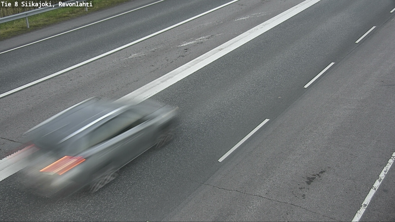 Weather Camera Image Road 8 Siikajoki, Revonlahti, Siikajoki, Pohjois-Pohjanmaa