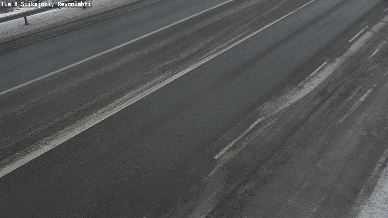 Weather Camera Image Road 8 Siikajoki, Revonlahti, Siikajoki, Pohjois-Pohjanmaa