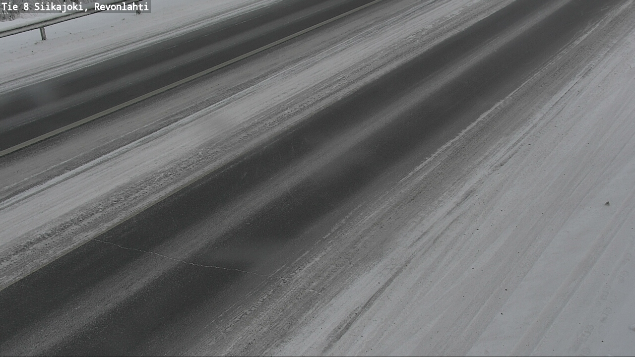 Weather Camera Image Road 8 Siikajoki, Revonlahti, Siikajoki, Pohjois-Pohjanmaa