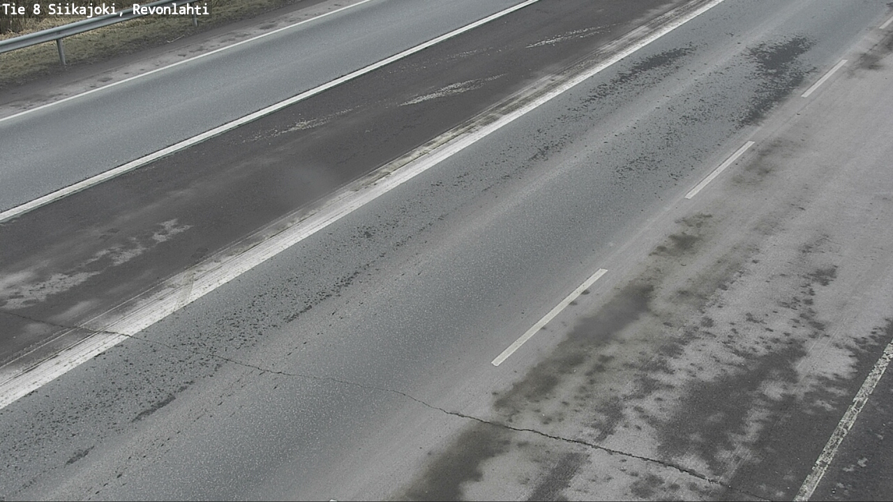 Weather Camera Image Väg 8 Siikajoki, Revolax, Siikajoki, Pohjois-Pohjanmaa