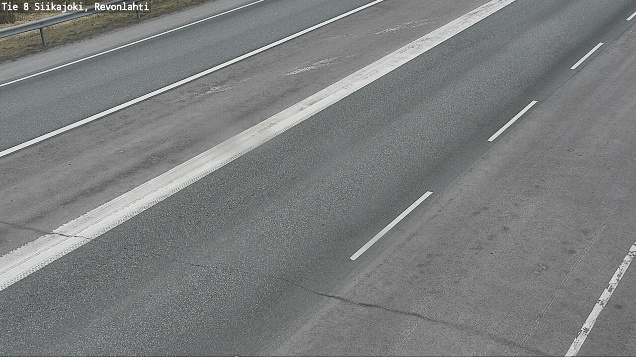 Weather Camera Image Road 8 Siikajoki, Revonlahti, Siikajoki, Pohjois-Pohjanmaa