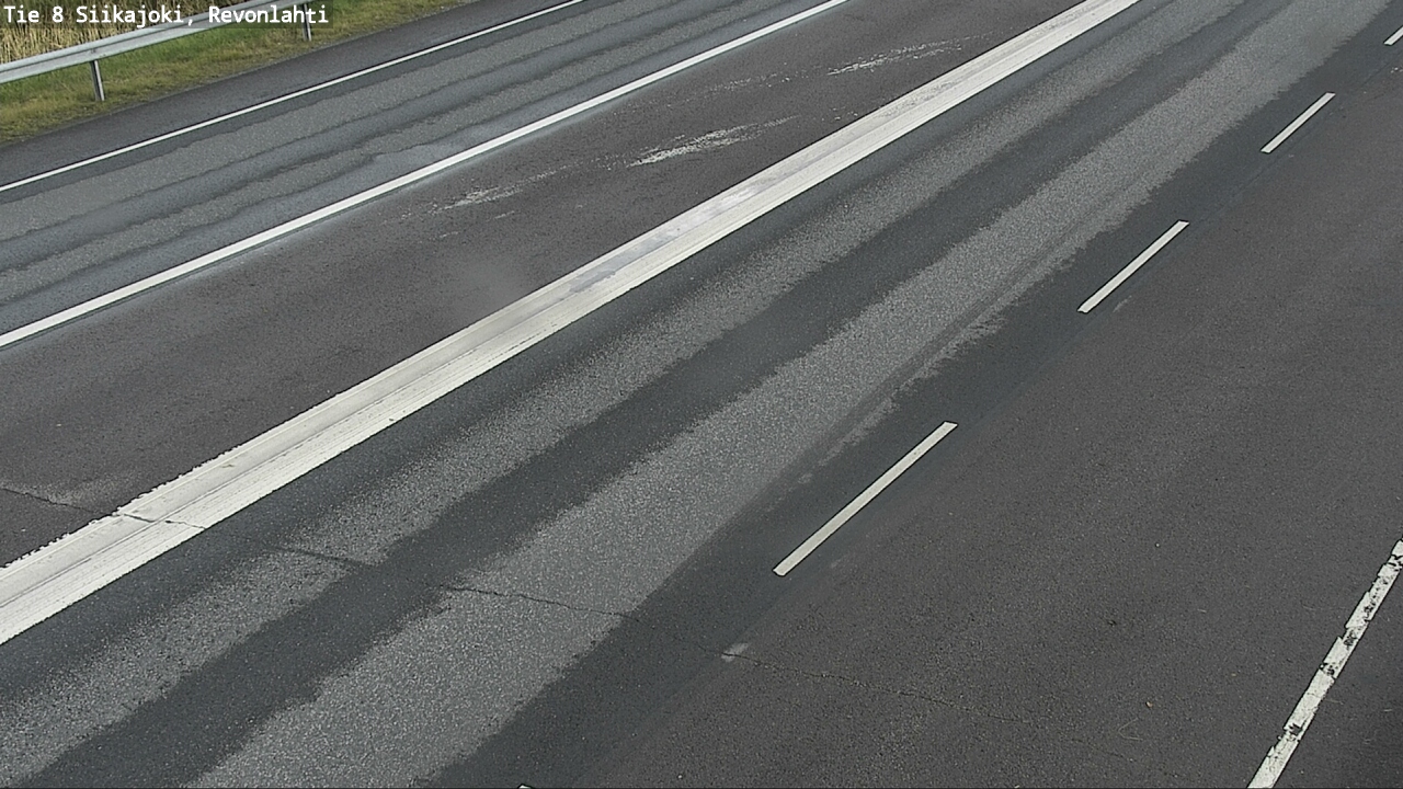 Weather Camera Image Road 8 Siikajoki, Revonlahti, Siikajoki, Pohjois-Pohjanmaa