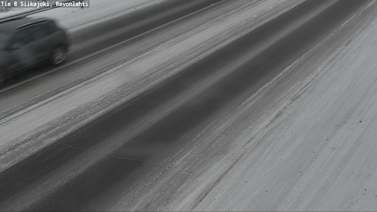 Weather Camera Image Road 8 Siikajoki, Revonlahti, Siikajoki, Pohjois-Pohjanmaa