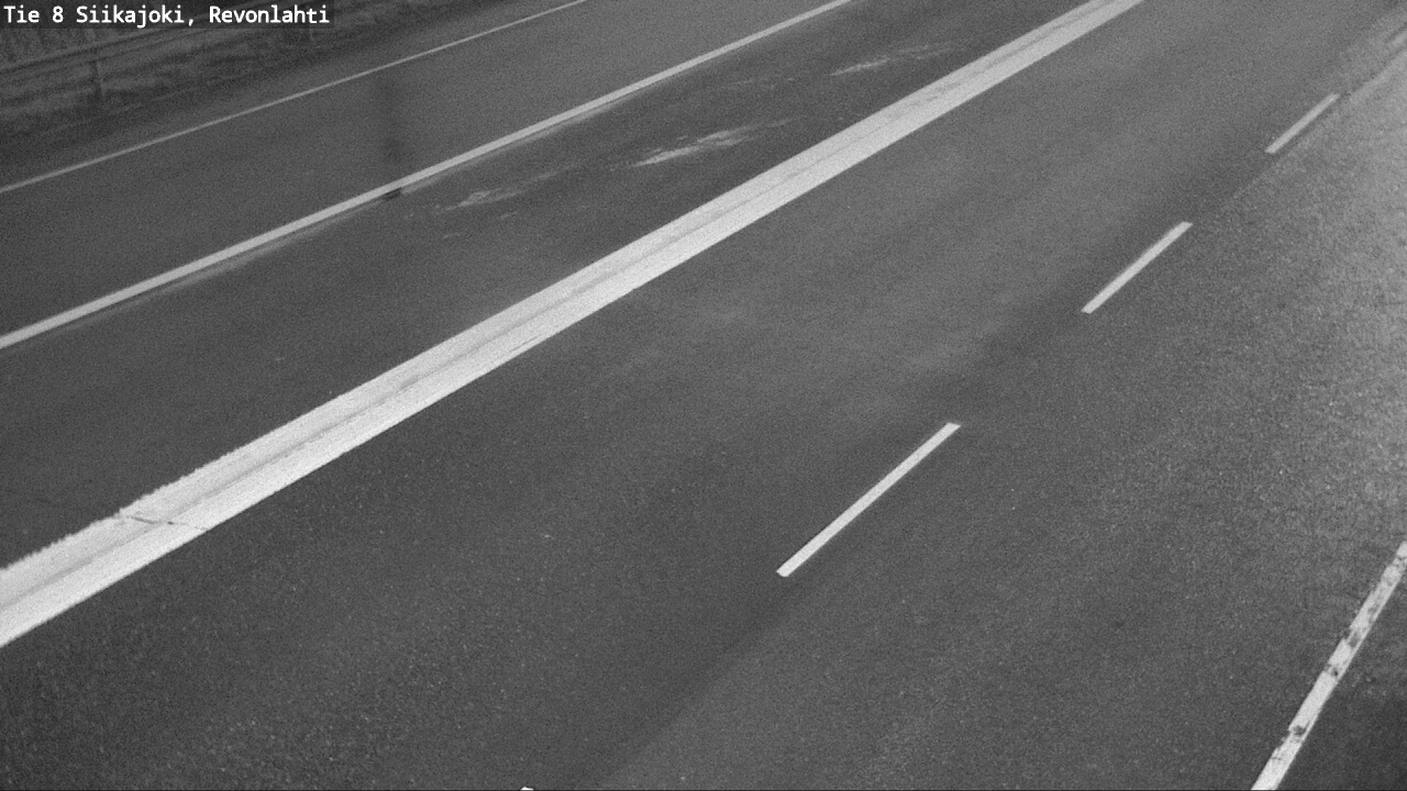Weather Camera Image Road 8 Siikajoki, Revonlahti, Siikajoki, Pohjois-Pohjanmaa