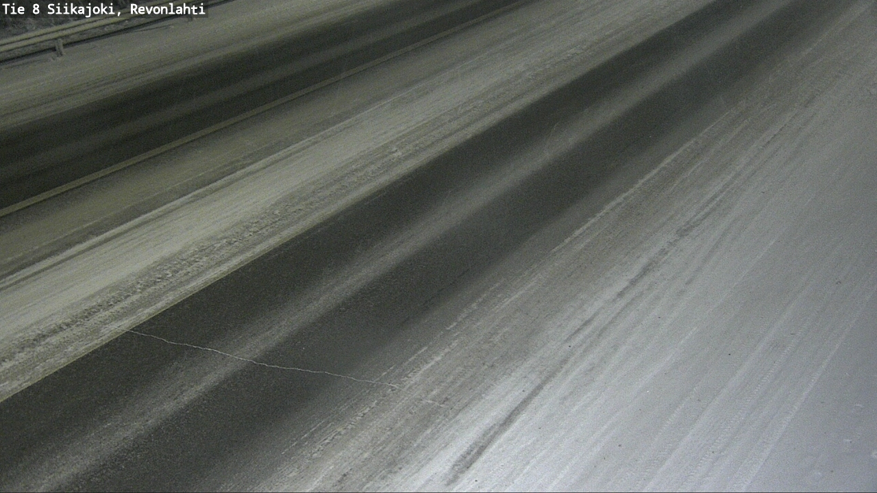 Weather Camera Image Road 8 Siikajoki, Revonlahti, Siikajoki, Pohjois-Pohjanmaa