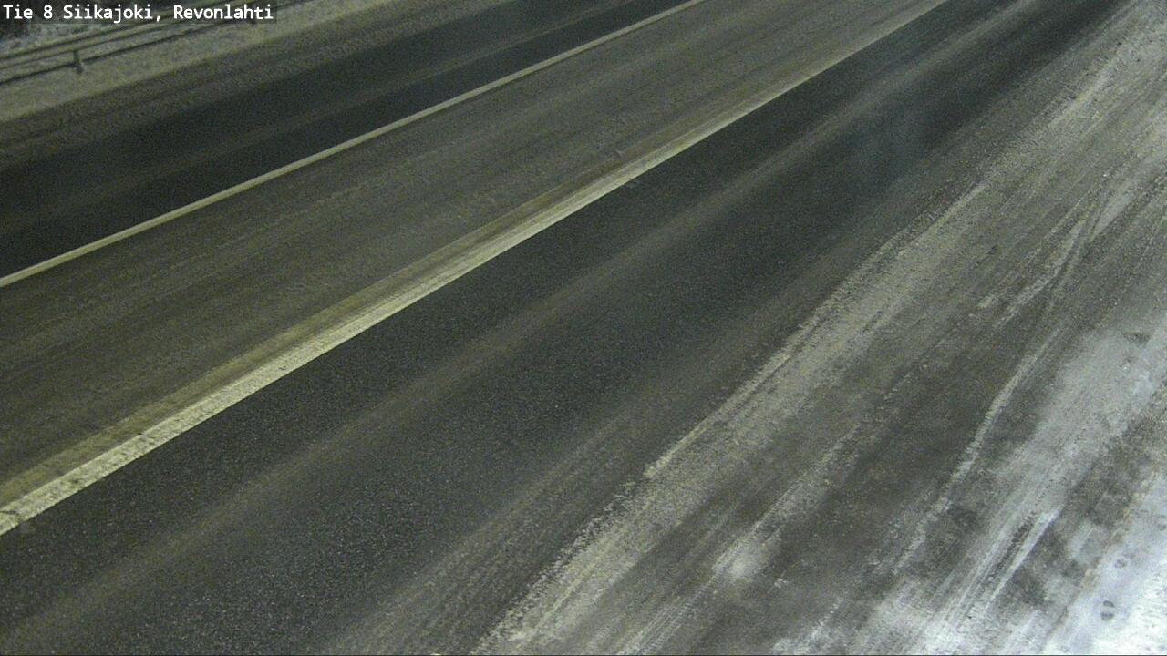Weather Camera Image Road 8 Siikajoki, Revonlahti, Siikajoki, Pohjois-Pohjanmaa