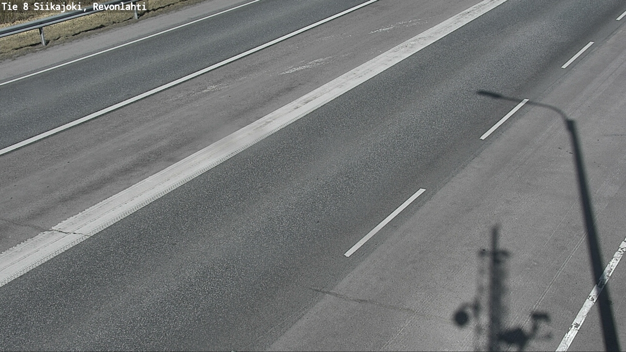 Weather Camera Image Väg 8 Siikajoki, Revolax, Siikajoki, Pohjois-Pohjanmaa