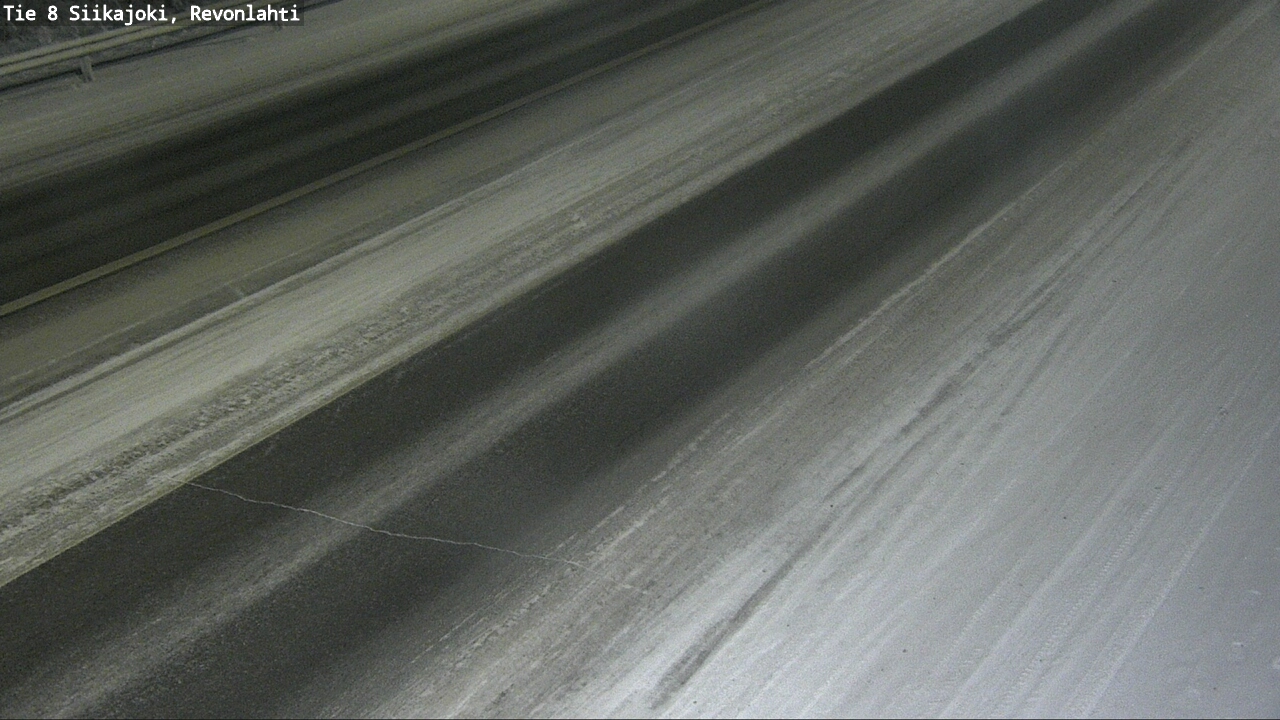 Weather Camera Image Road 8 Siikajoki, Revonlahti, Siikajoki, Pohjois-Pohjanmaa
