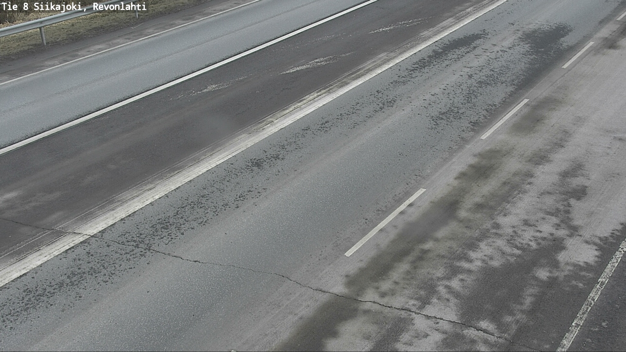 Weather Camera Image Väg 8 Siikajoki, Revolax, Siikajoki, Pohjois-Pohjanmaa