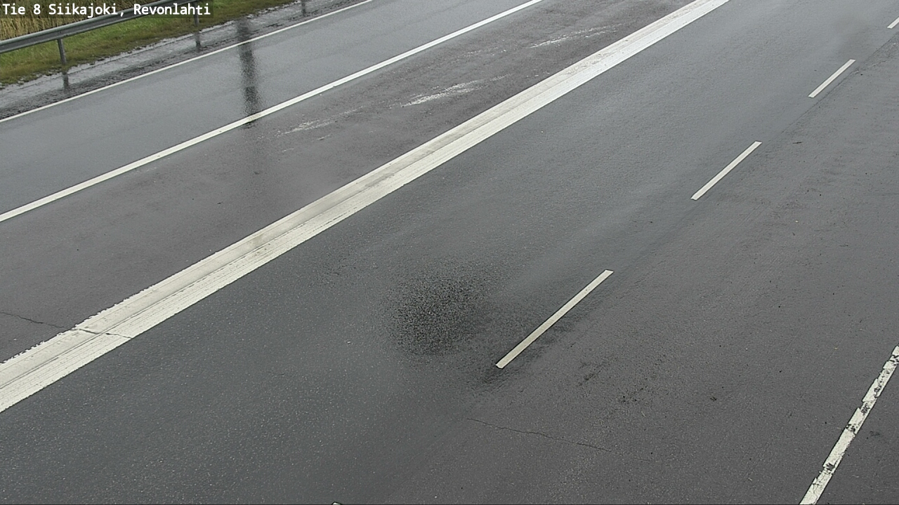 Weather Camera Image Road 8 Siikajoki, Revonlahti, Siikajoki, Pohjois-Pohjanmaa