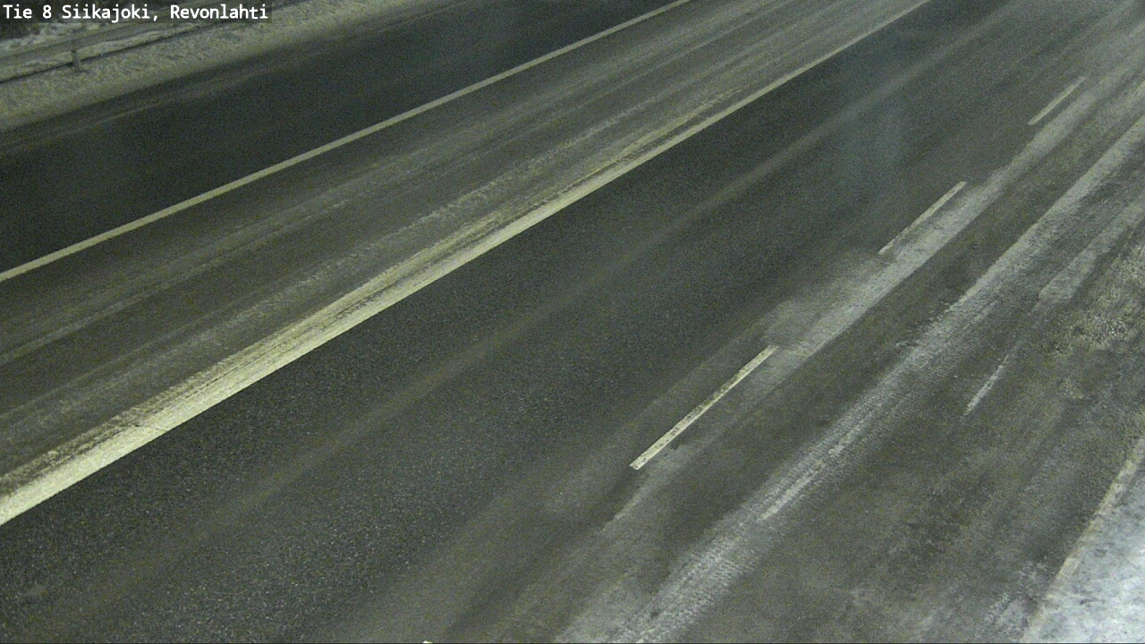 Weather Camera Image Road 8 Siikajoki, Revonlahti, Siikajoki, Pohjois-Pohjanmaa
