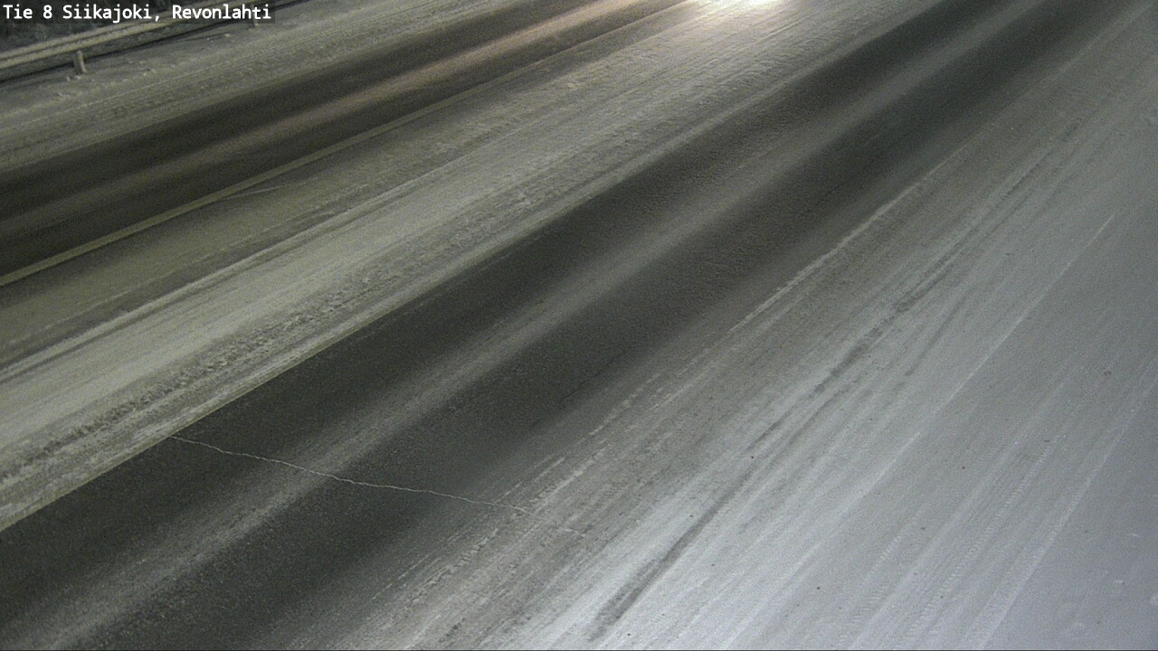 Weather Camera Image Road 8 Siikajoki, Revonlahti, Siikajoki, Pohjois-Pohjanmaa