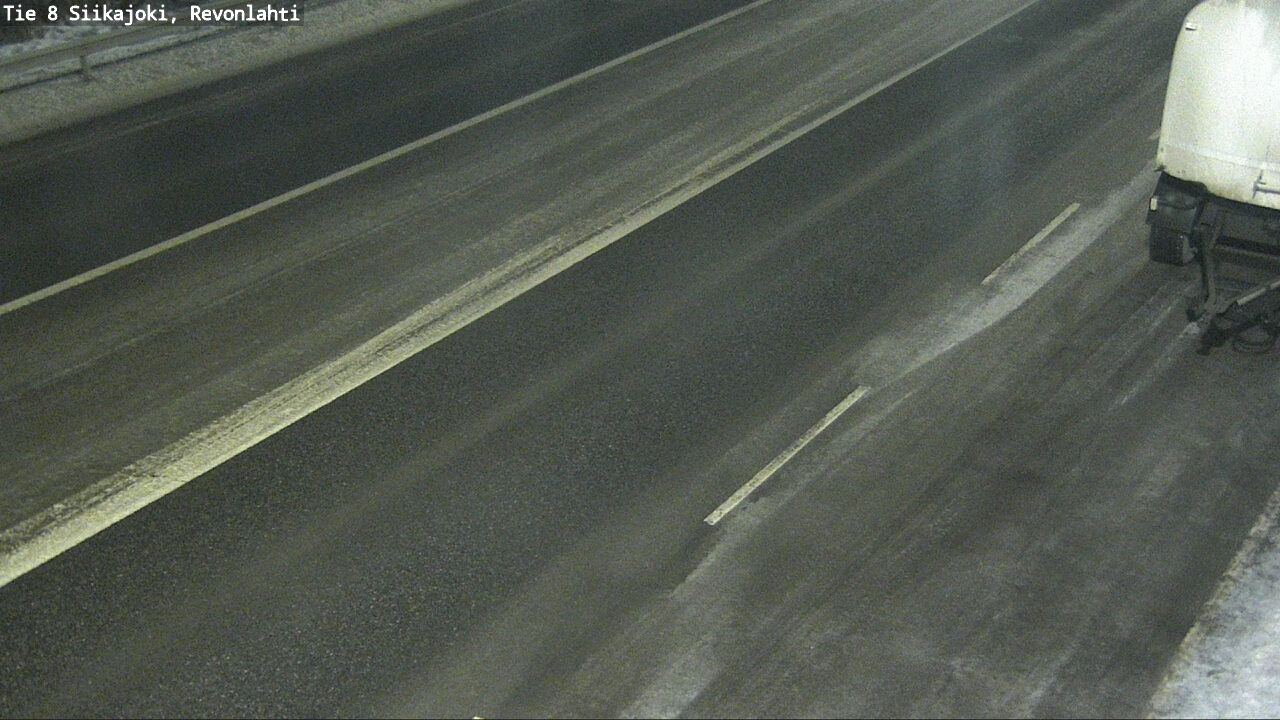 Weather Camera Image Road 8 Siikajoki, Revonlahti, Siikajoki, Pohjois-Pohjanmaa