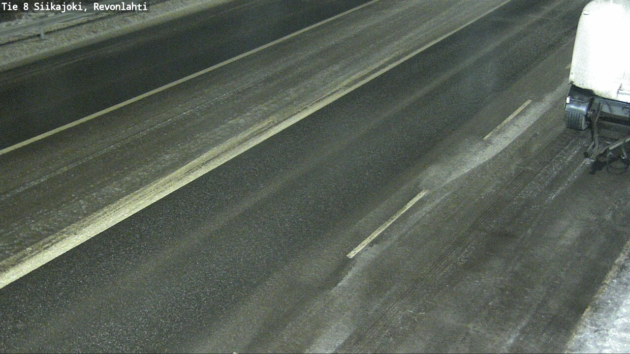 Weather Camera Image Road 8 Siikajoki, Revonlahti, Siikajoki, Pohjois-Pohjanmaa