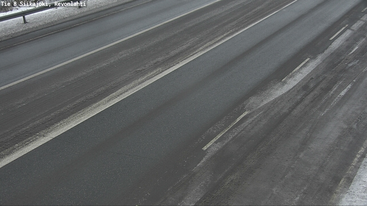 Weather Camera Image Road 8 Siikajoki, Revonlahti, Siikajoki, Pohjois-Pohjanmaa