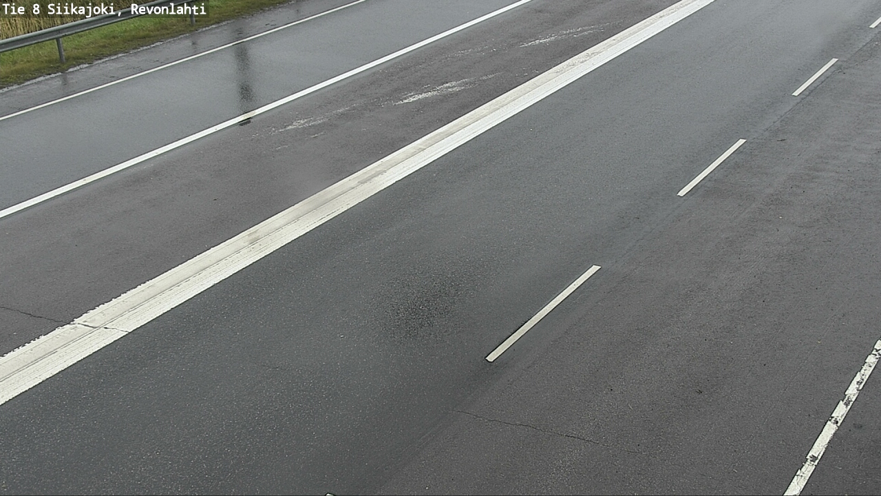Weather Camera Image Road 8 Siikajoki, Revonlahti, Siikajoki, Pohjois-Pohjanmaa