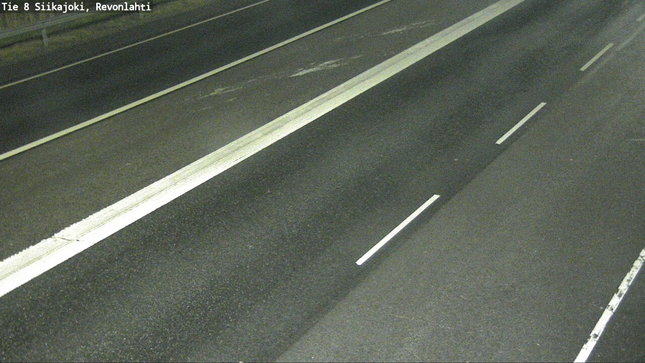 Weather Camera Image Road 8 Siikajoki, Revonlahti, Siikajoki, Pohjois-Pohjanmaa