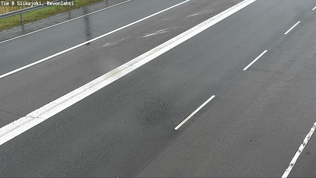 Weather Camera Image Road 8 Siikajoki, Revonlahti, Siikajoki, Pohjois-Pohjanmaa