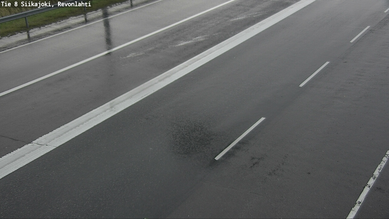 Weather Camera Image Road 8 Siikajoki, Revonlahti, Siikajoki, Pohjois-Pohjanmaa