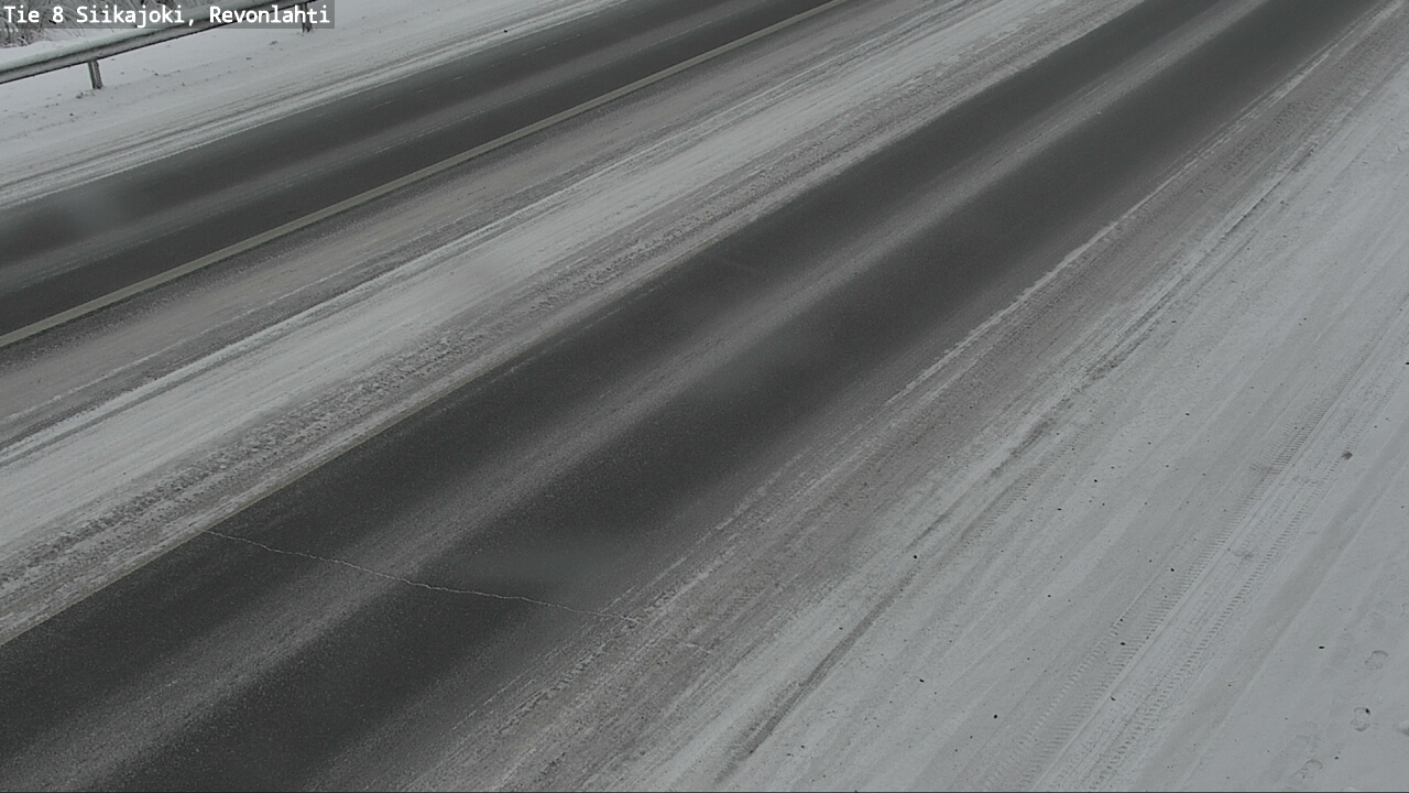 Weather Camera Image Road 8 Siikajoki, Revonlahti, Siikajoki, Pohjois-Pohjanmaa