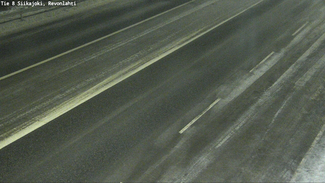 Weather Camera Image Road 8 Siikajoki, Revonlahti, Siikajoki, Pohjois-Pohjanmaa