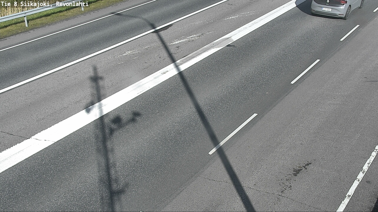 Weather Camera Image Road 8 Siikajoki, Revonlahti, Siikajoki, Pohjois-Pohjanmaa