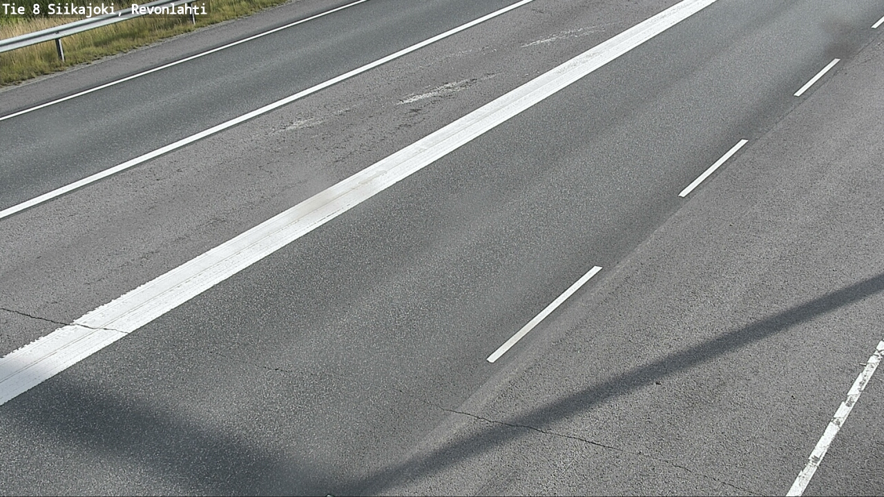 Weather Camera Image Road 8 Siikajoki, Revonlahti, Siikajoki, Pohjois-Pohjanmaa