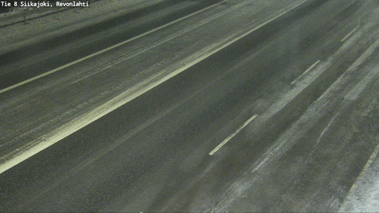 Weather Camera Image Road 8 Siikajoki, Revonlahti, Siikajoki, Pohjois-Pohjanmaa