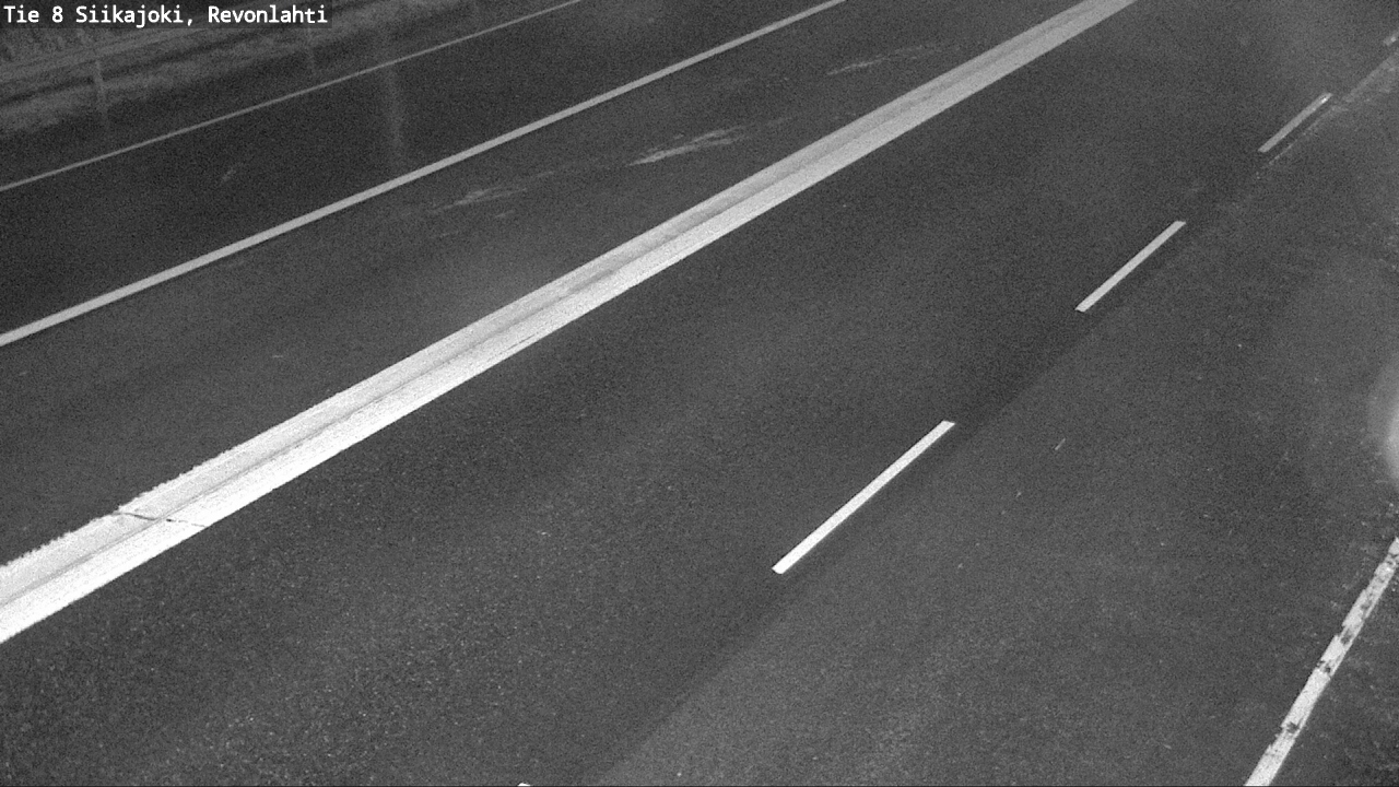 Weather Camera Image Road 8 Siikajoki, Revonlahti, Siikajoki, Pohjois-Pohjanmaa