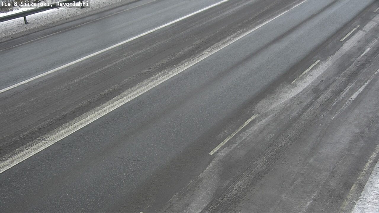 Weather Camera Image Road 8 Siikajoki, Revonlahti, Siikajoki, Pohjois-Pohjanmaa