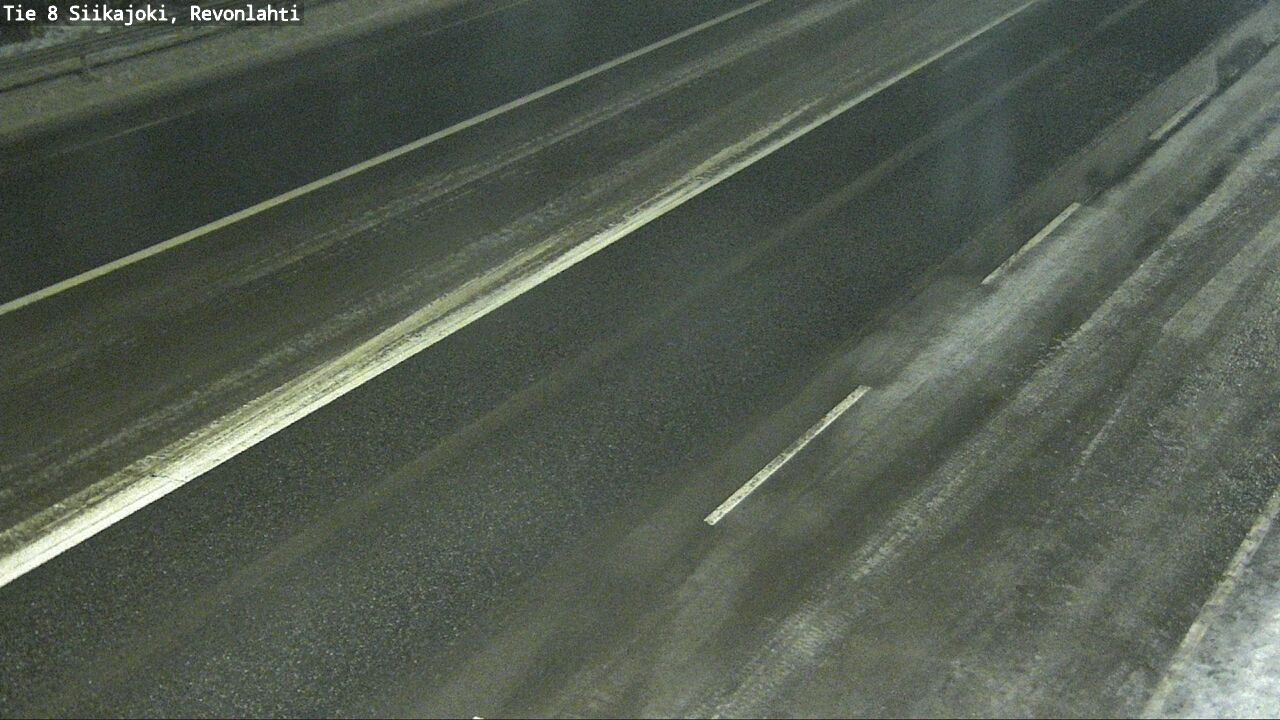 Weather Camera Image Road 8 Siikajoki, Revonlahti, Siikajoki, Pohjois-Pohjanmaa