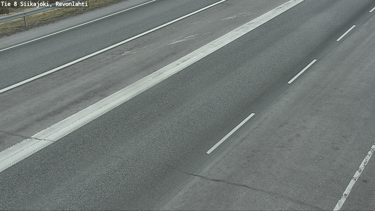 Weather Camera Image Väg 8 Siikajoki, Revolax, Siikajoki, Pohjois-Pohjanmaa