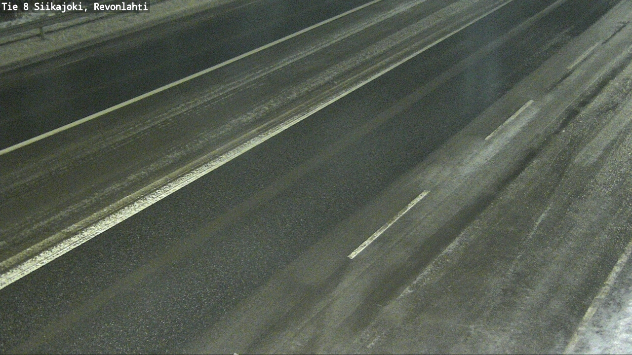 Weather Camera Image Road 8 Siikajoki, Revonlahti, Siikajoki, Pohjois-Pohjanmaa