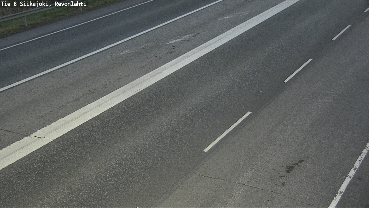 Weather Camera Image Road 8 Siikajoki, Revonlahti, Siikajoki, Pohjois-Pohjanmaa