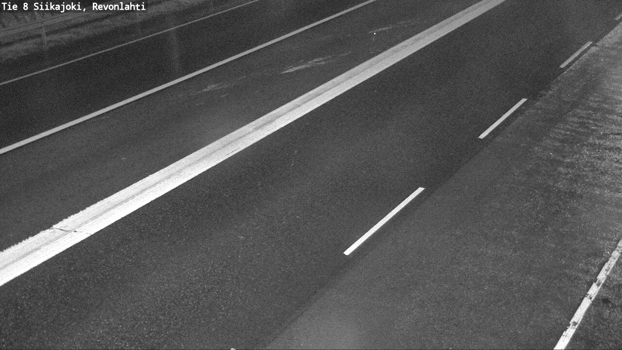 Weather Camera Image Road 8 Siikajoki, Revonlahti, Siikajoki, Pohjois-Pohjanmaa