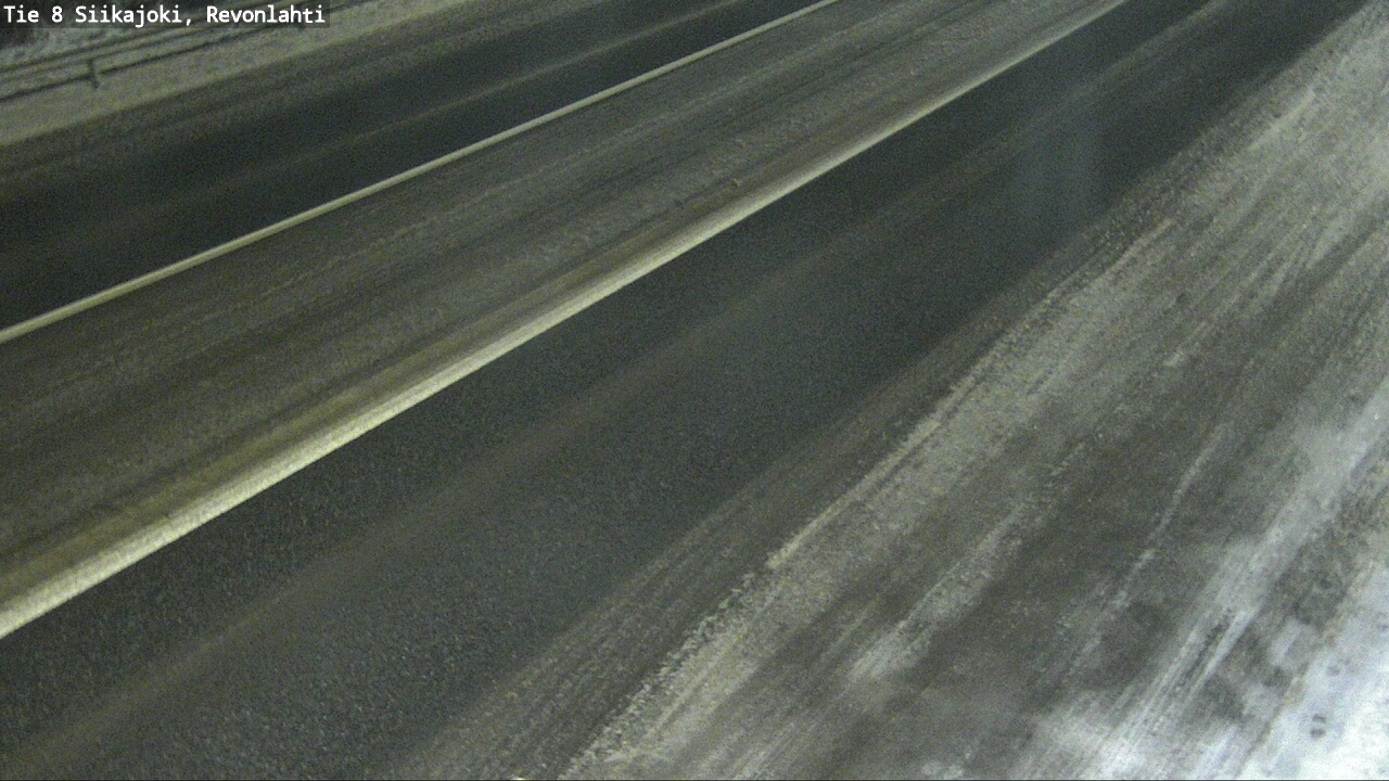 Weather Camera Image Road 8 Siikajoki, Revonlahti, Siikajoki, Pohjois-Pohjanmaa